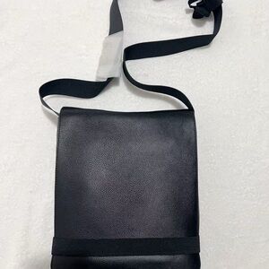 Moleskine Black Messenger Bag Minimalist Design